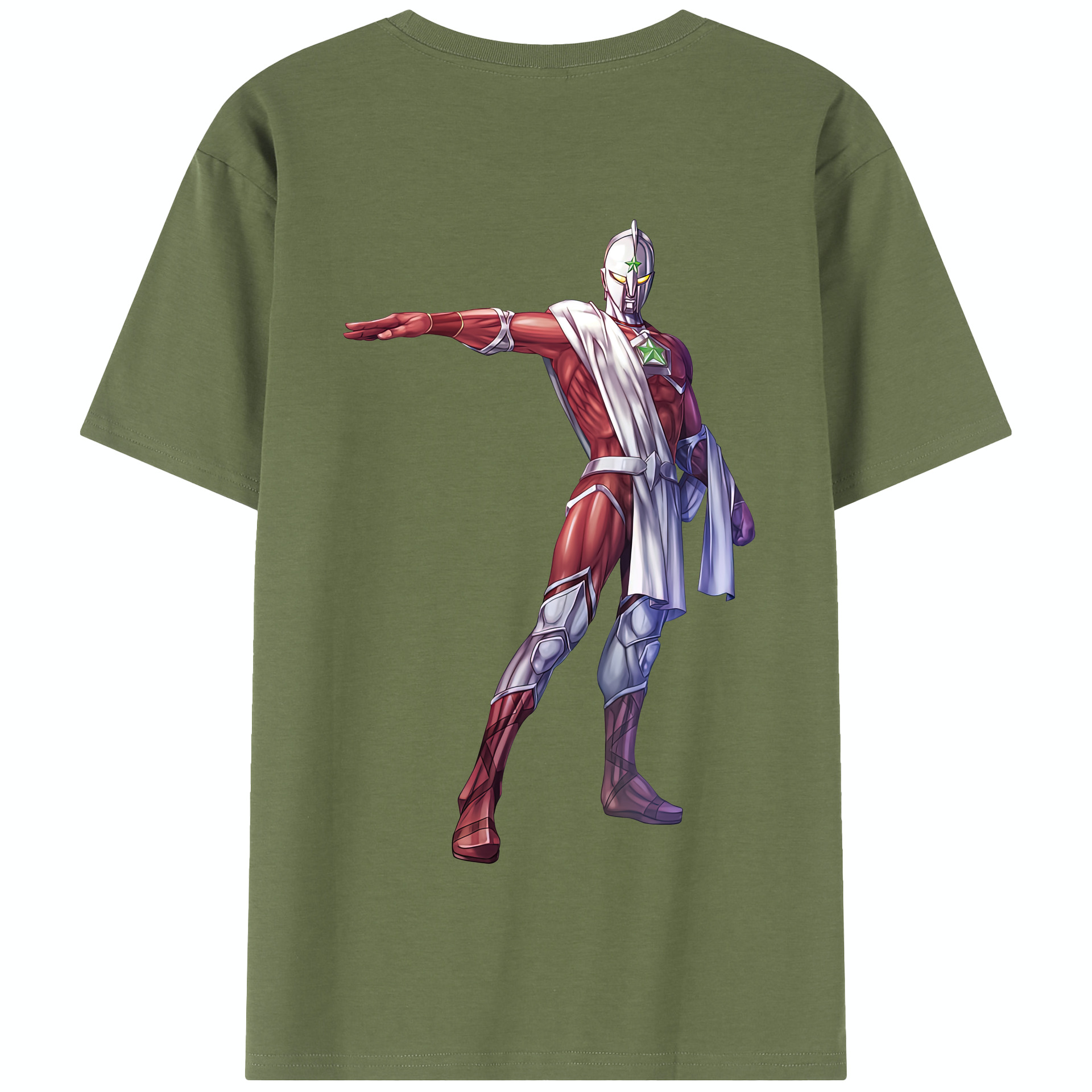 （画像用） ウルトラマン Ultraman 綿100％半袖Tシャツ（背面プリント）